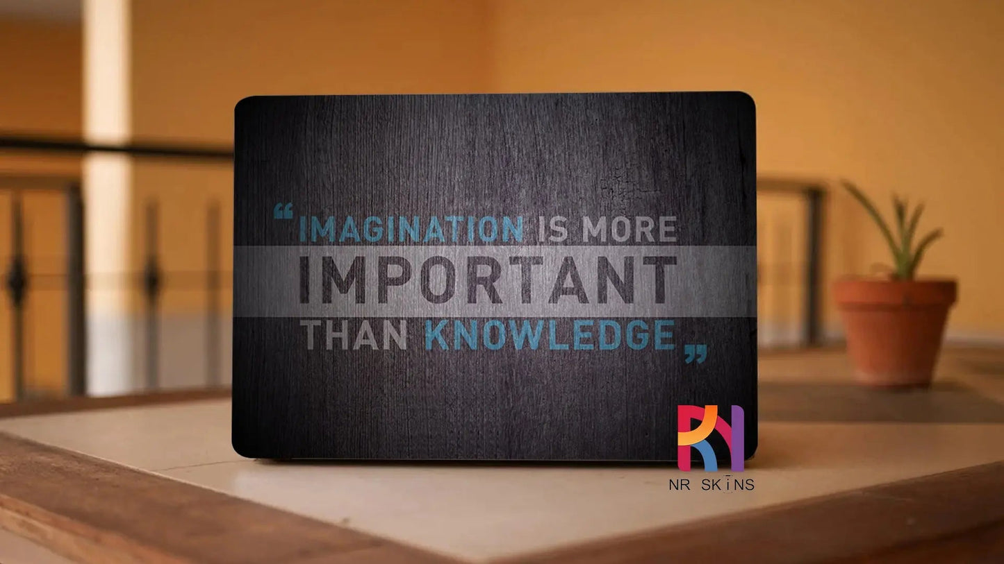 Quote Laptop 6D Skin - WrapSnap