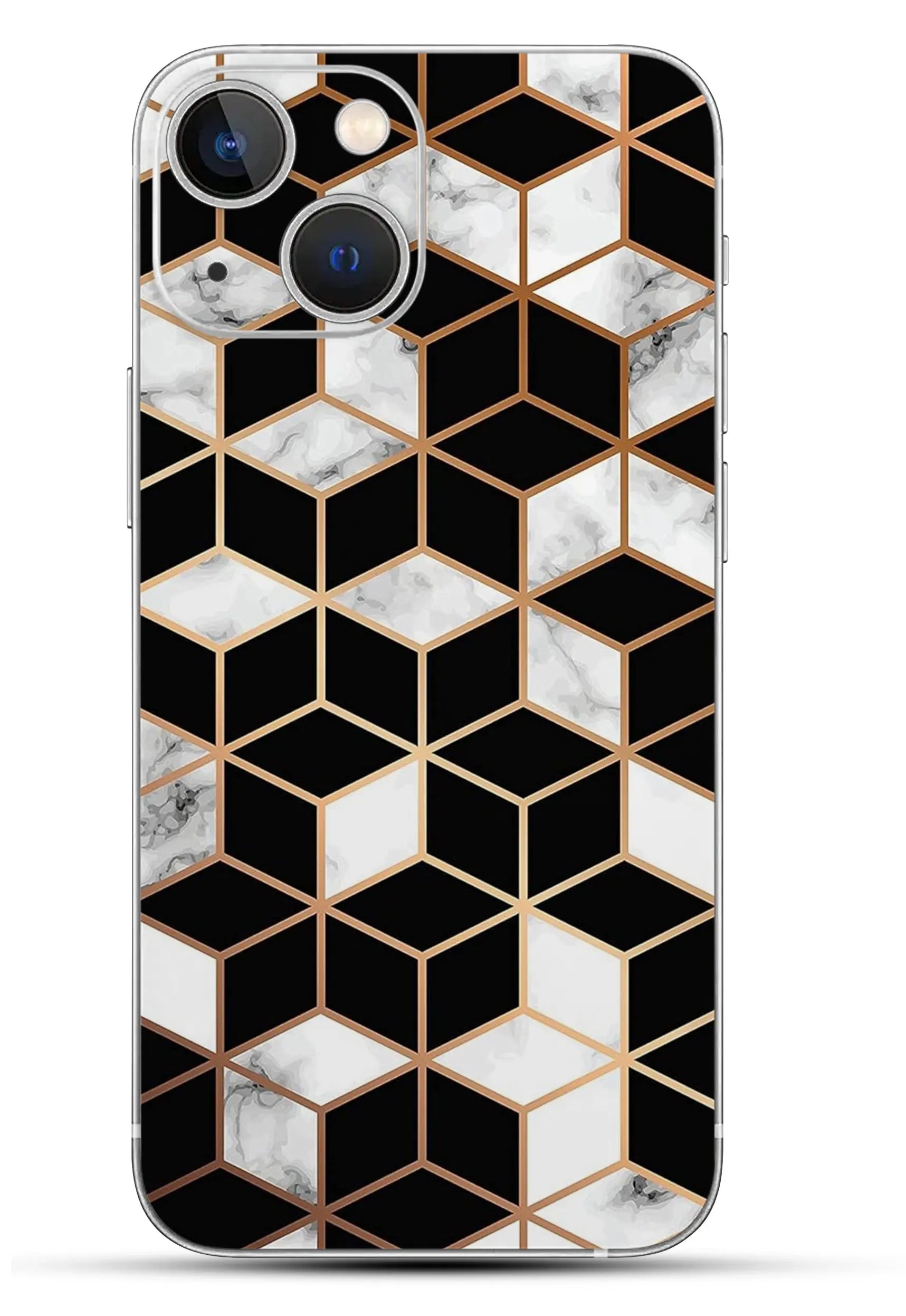Marble Checks Mobile 6D Skin - WrapSnap