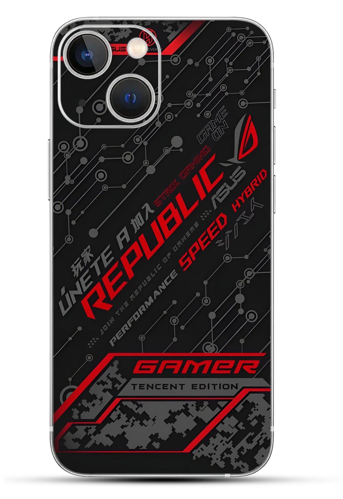 Republic of Gamer Mobile 6D Skin - WrapSnap